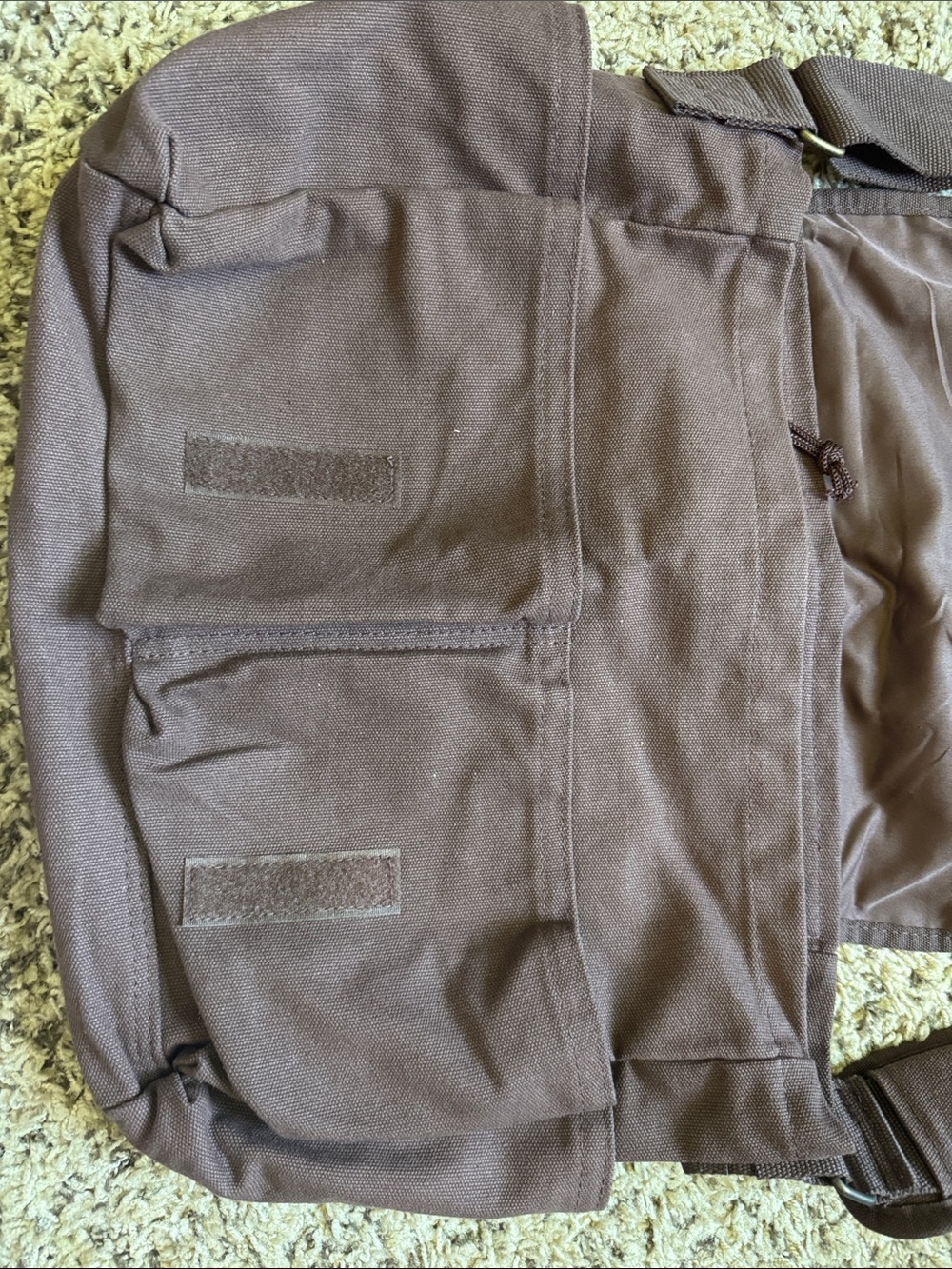 Brown Messenger Bag - Picture 3 of 5